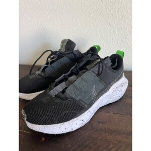 Nike Crater Impact CW2386‑001 Black/Volt Women’s Size 8